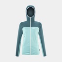 Fusion Grid Hoodie Women Aruba / Hydro