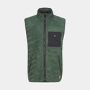 Vardag Pile Fleece Vest Deep Patina / Iron Grey