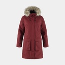Nuuk Lite Parka Women Bordeaux Red