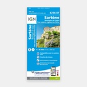 Sartene - Montagne de Cagna - PNR de Corse 1/25 4254OT