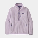 Retro Pile Fleece Marsupial Women Foxglove Purple