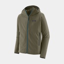 R1 TechFace Hoody Basin Green