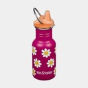 Classic Narrow Kid With Sippy Cap 12oz (355ml) Happy Flowers