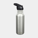 Classic Narrow With Flip Sport Cap 18oz (532ml) Brushed Stainless