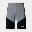 Felik Slim Tapered Short Monument Grey / TNF Black