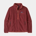 Retro Pile Fleece Marsupial Women Sequoia Red
