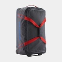 Black Hole Wheeled Duffel 70L Smolder Blue w/Amanita Red