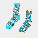 Spray Wall Socks Blue