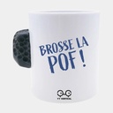 Climbing Mug Black "Brosse la Pof !"