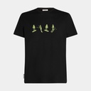 Tech Lite Short Sleeves Tee 150 Snow Day Black