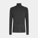 ZoneKnit Long Sleeves Half Zip 260 Jet Heather