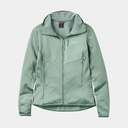 Ascendor Light Hoody Women Dark Fig Green