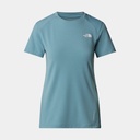 Lightning Alpine Short Sleeves Tee Women Shallow Blue