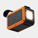 Rugged Flashlight Powerbank 100W - 40.000 mAh Black / Orange