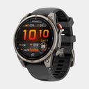 Fenix 8 Pro - Amoled Sapphire Titanium w/ Graphite / Black Silicone Band
