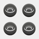 Porte Dossard Aimantés BV Noir