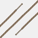 Lacets ronds Beige / Brun