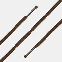 Lacets ronds Brun / Rouge