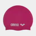 Classic Silicone Cap Kids Fuxia / White