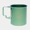 Light Titanium 450ml Cup Green