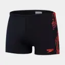 Tech Panel Aquashort Black / Red