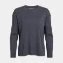 NosiLife SolarShield+ Long Sleeved T-Shirt Women Anthracite