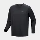 Cormac Crew Long Sleeves Black