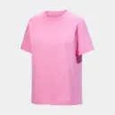 Kragg Cotton Little Bird Crew Shirt Short Sleeves Women Pineberry