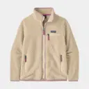 Retro Pile Jacket Women Dark Natural