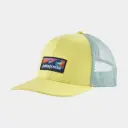 Trucker Hat Kids Boardshort Logo: Lemon Zest