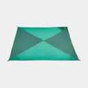 Travel Blanket Exotic Ocean / Petrol Green