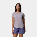 Bogata Bay Short Sleeves Tee Women Lavender Pearl