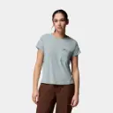 Daniela Falls Short Sleeves Women Crushed Blue