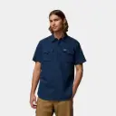 Silver Ridge Utility II Short Sleeves Collegiate Navy