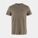 Hemp Blend T-shirt Suede Brown