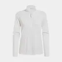 NosiLife SolarShield+ Half Zip Top Women White