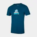 Classic T-shirt Bus-Stone Blue Ink